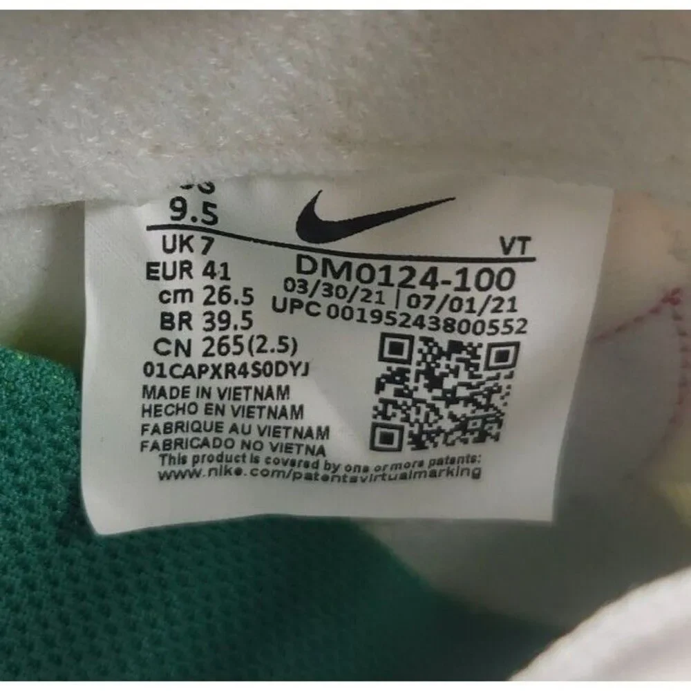 Nike Air Max Pre-Day Womens Sz 9.5 White Archeo Running Sneaker Shoes DM0124-100